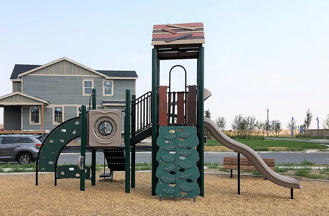 Climbing nature inspired park design at Buffalo Highlands